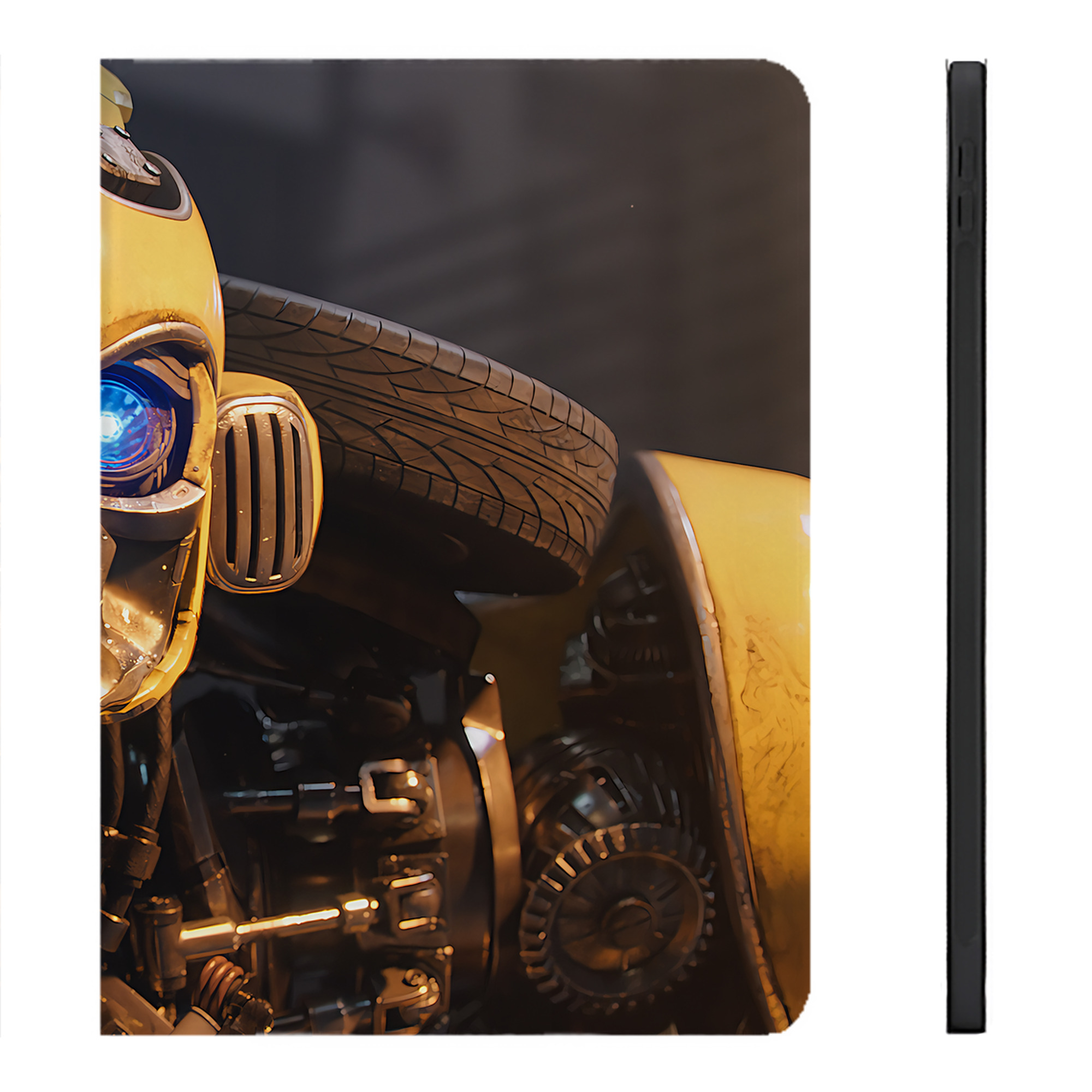 （画像用） Transformers トランスフォーマー IPadケース ペンホルダー付き ブックスタイルデザイン